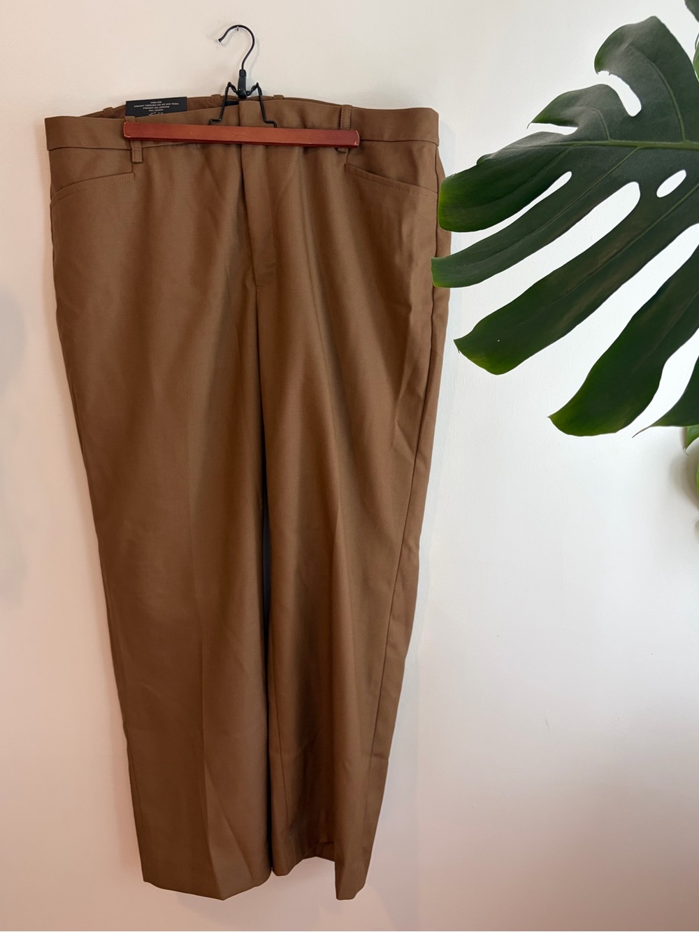 BNWTs - 100% Wool Brown Banana Republic Wild-leg Trousers